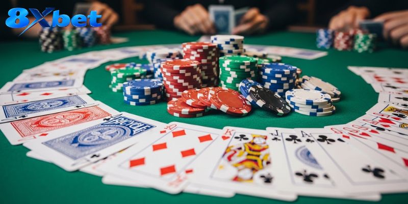 Omaha Poker khác biệt ở quy tắc ghép đúng hai lá riêng
